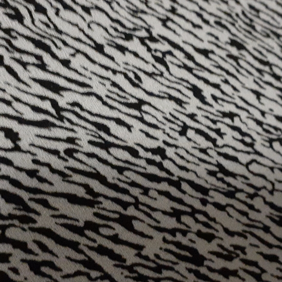 Yves Saint Laurent zebra crepe silk dress - Picture 4 of 7